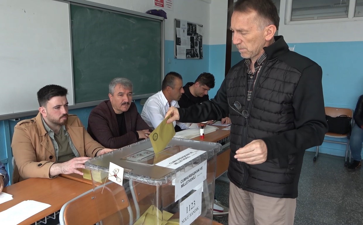 Kırıkkale’de vatandaşlar sandık başına gidiyor