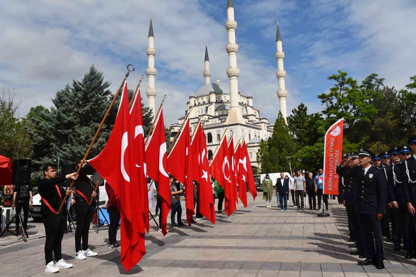 Kırıkkale’de 19 Mayıs coşkuyla kutlandı