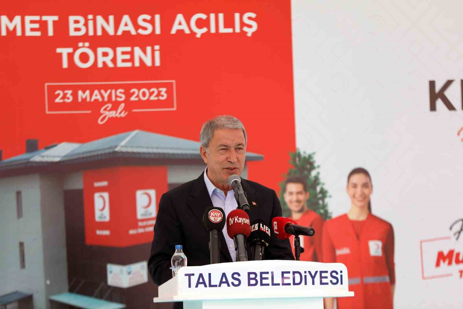 Kızılay Talas’a modern hizmet binası