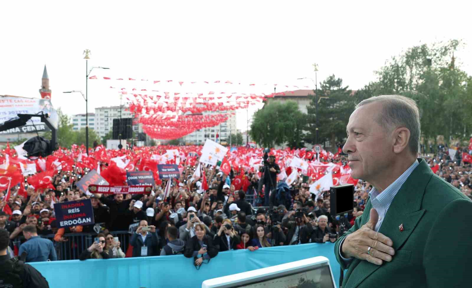 Cumhurbaşkanı Erdoğan: "28 Mayıs’la birlikte inşallah ülkemizin önünde yepyeni kapılar açılacak”