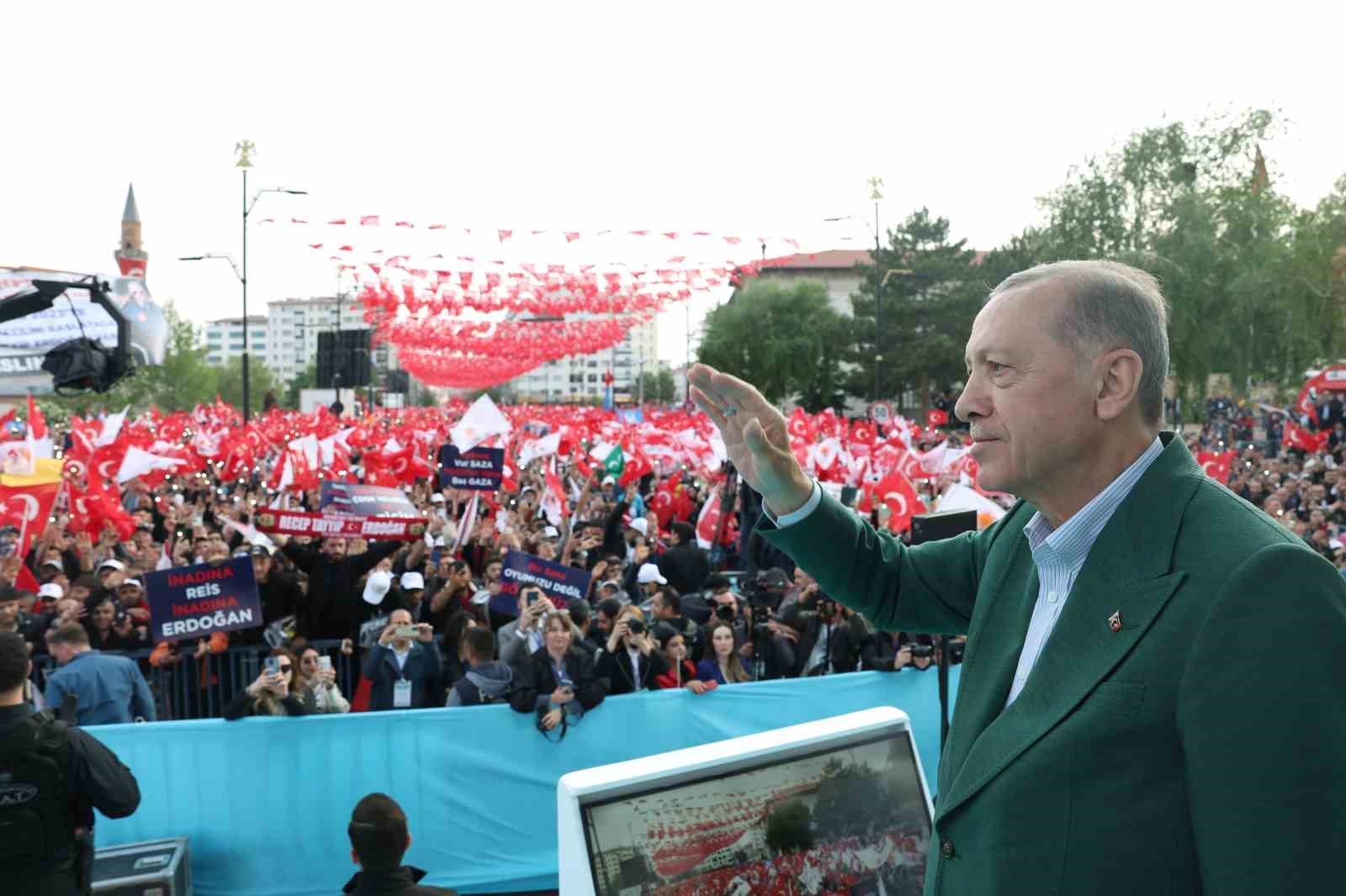 Cumhurbaşkanı Erdoğan: "28 Mayıs’la birlikte inşallah ülkemizin önünde yepyeni kapılar açılacak”