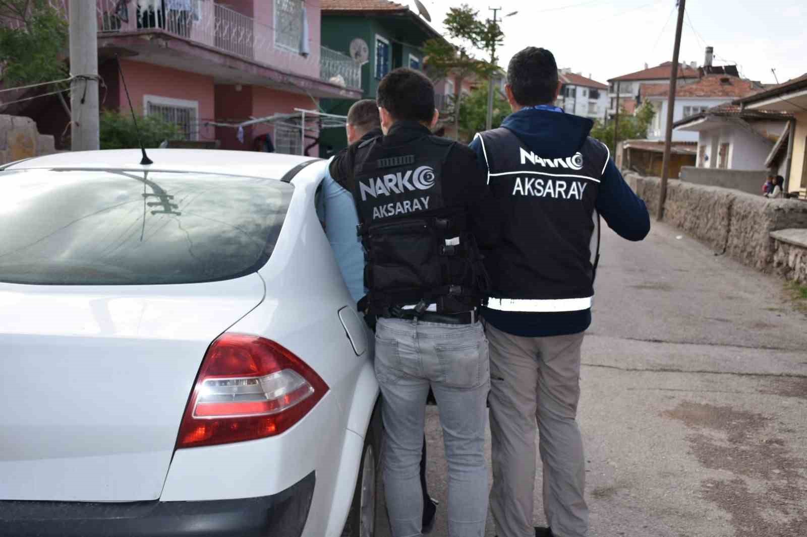 Aksaray’da uyuşturucu operasyonu: 4 gözaltı