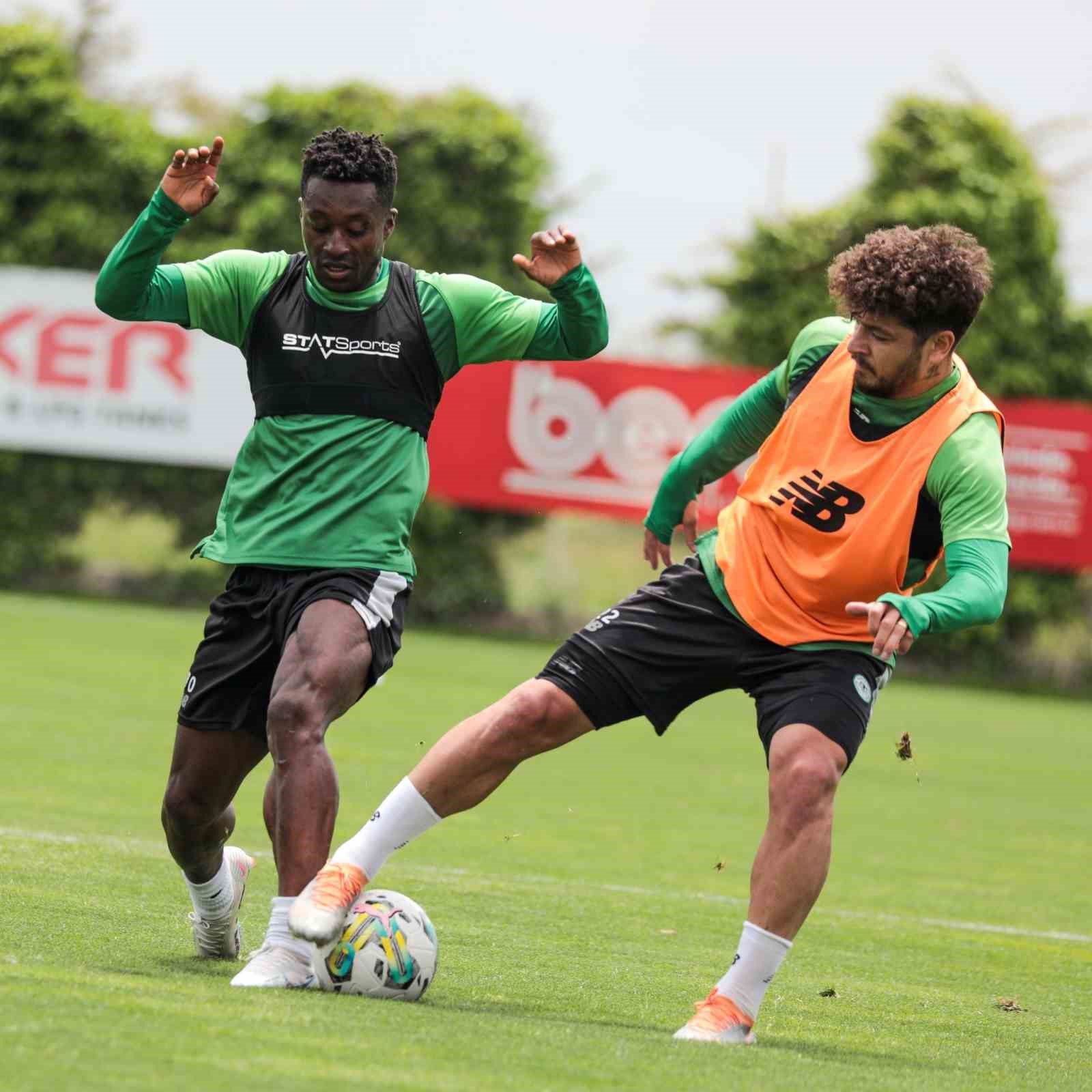 Konyaspor, Sivasspor maçı hazırlıklarını sürdürdü