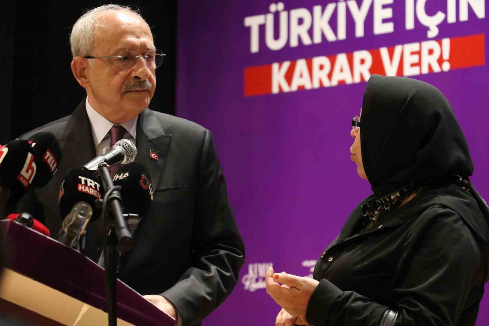 Kılıçdaroğlu: “Allah nasip ederse aile destekleme sigortasını hayata geçireceğiz”