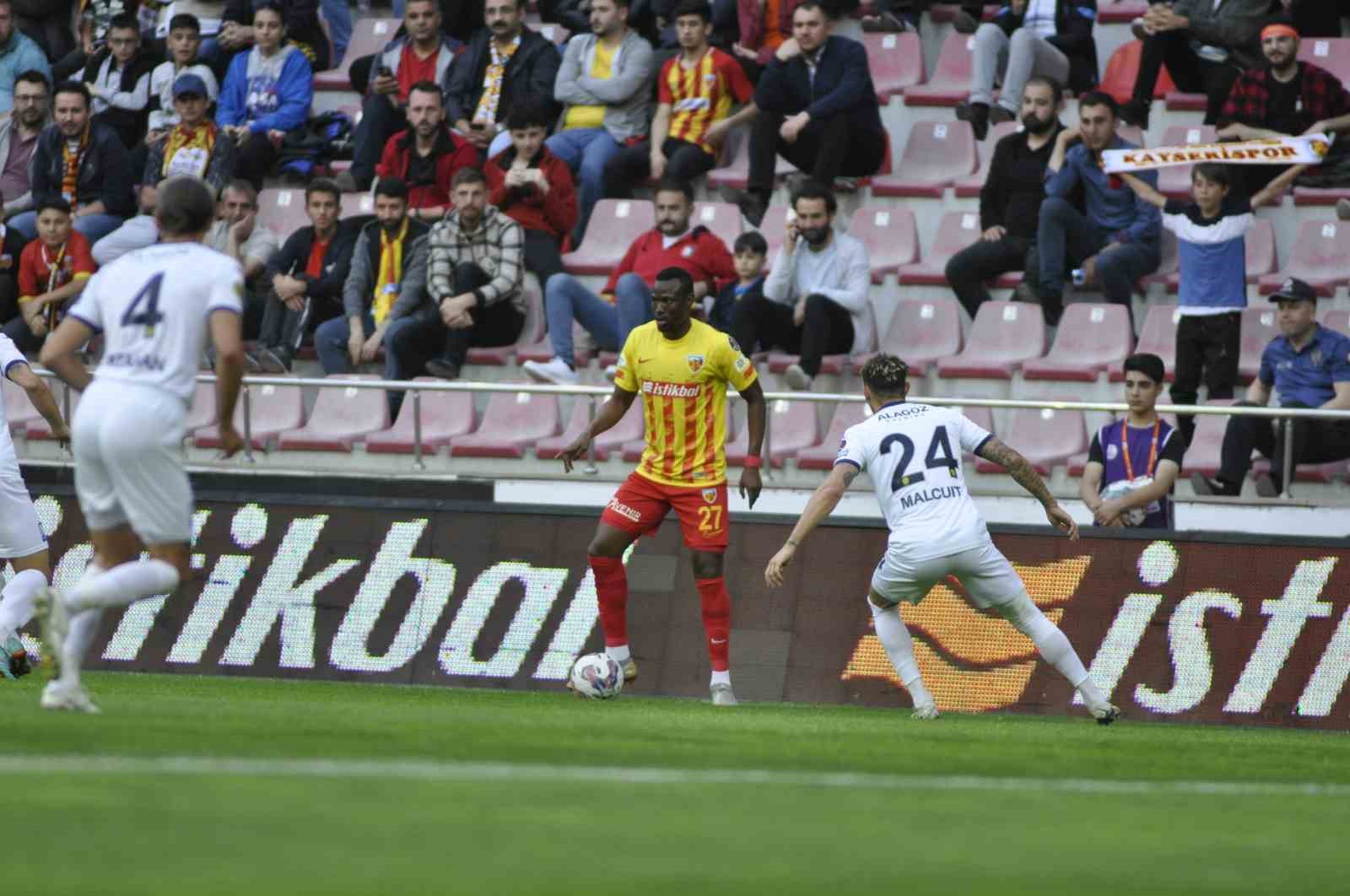 Spor Toto Süper Lig: Kayserispor: 0 - MKE Ankaragücü: 1 (Maç devam ediyor)