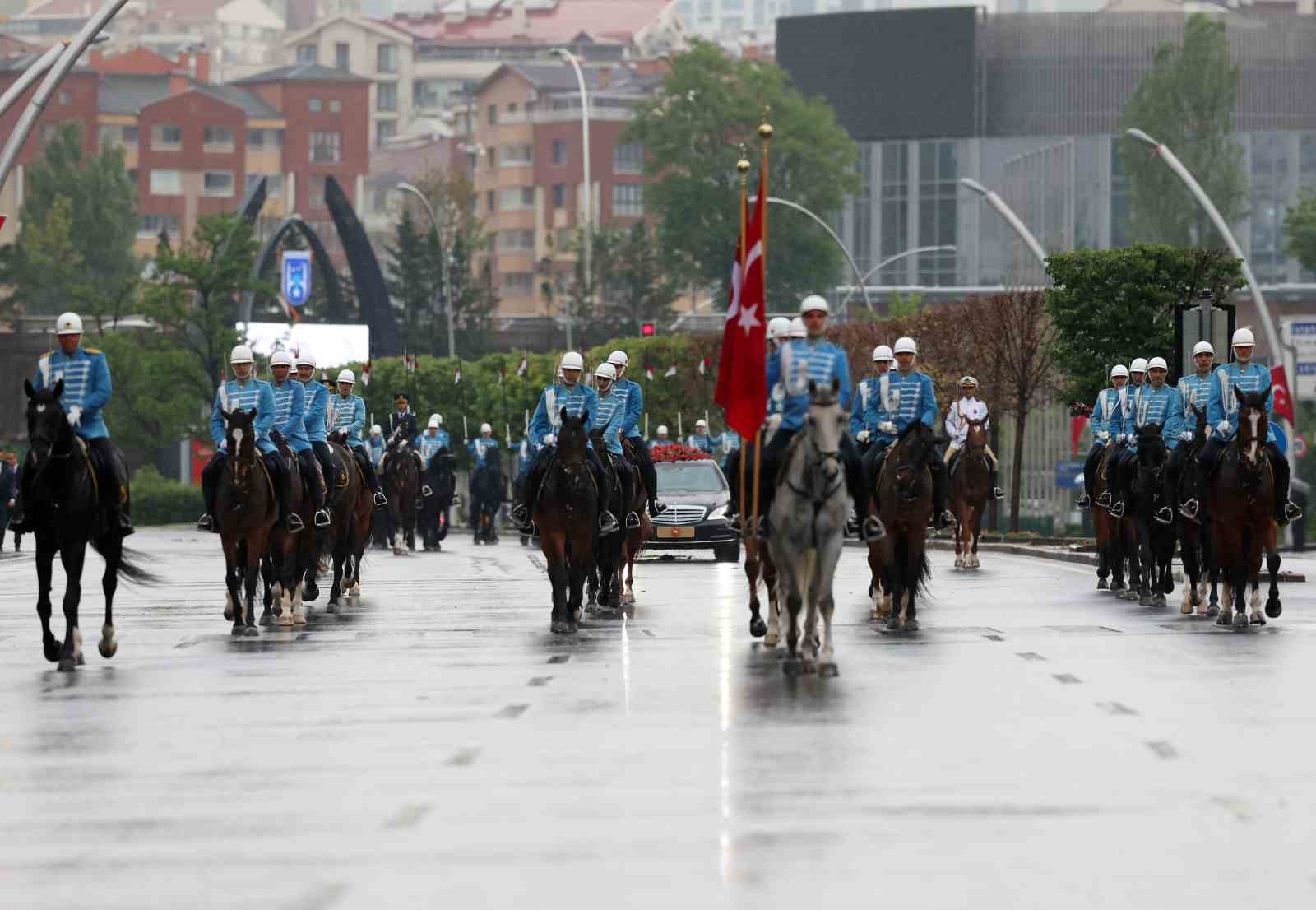 Cumhurbaşkanı Erdoğan, Cumhurbaşkanlığı Göreve Başlama Töreni’nde konuştu (1)