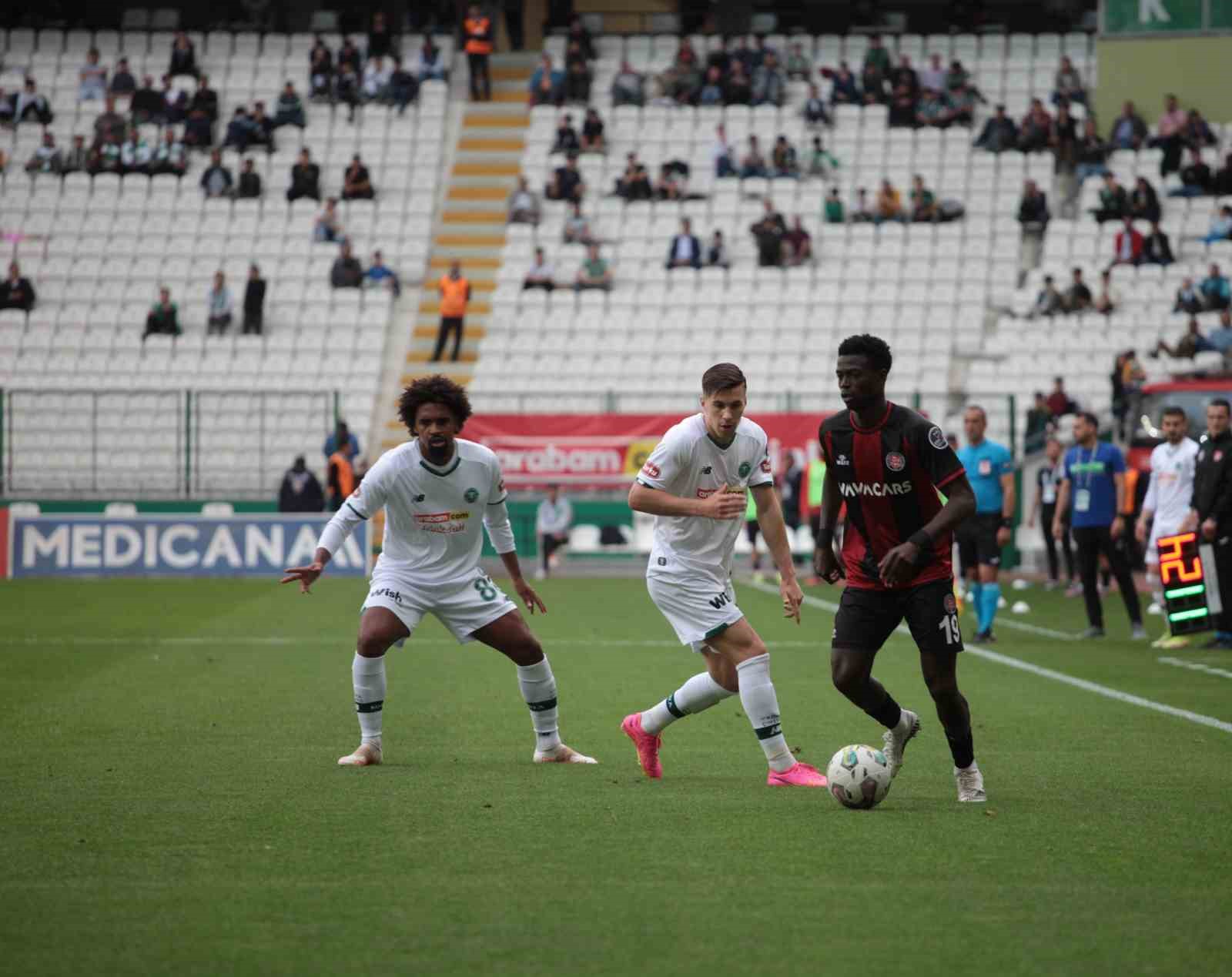 Spor Toto Süper Lig: Konyaspor: 1 - Fatih Karagümrük: 1 (Maç sonucu)