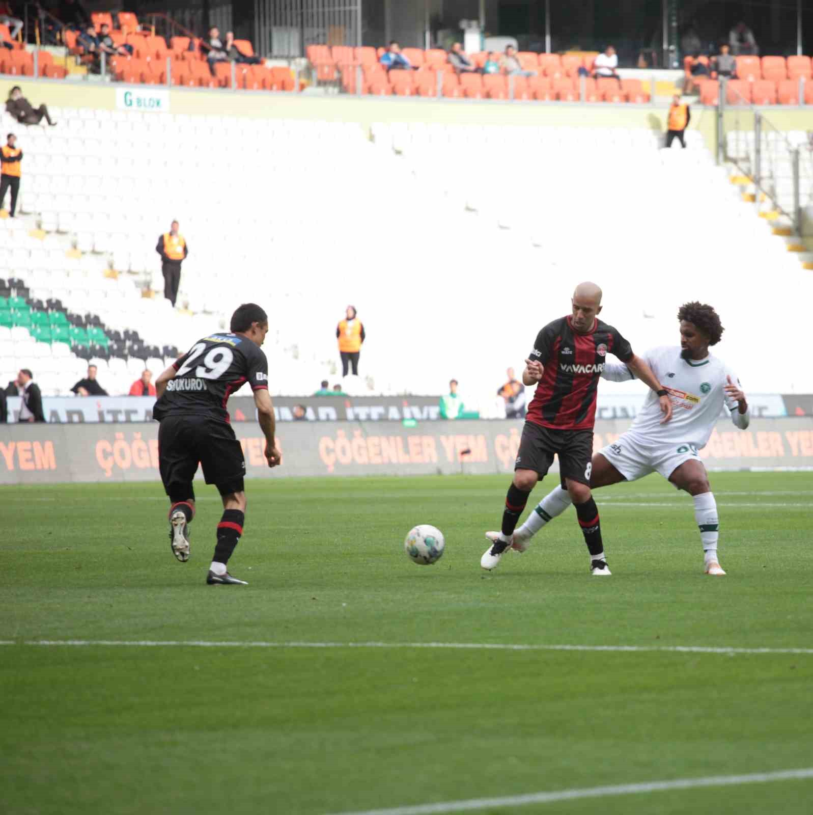 Spor Toto Süper Lig: Konyaspor: 1 - Fatih Karagümrük: 1 (Maç sonucu)