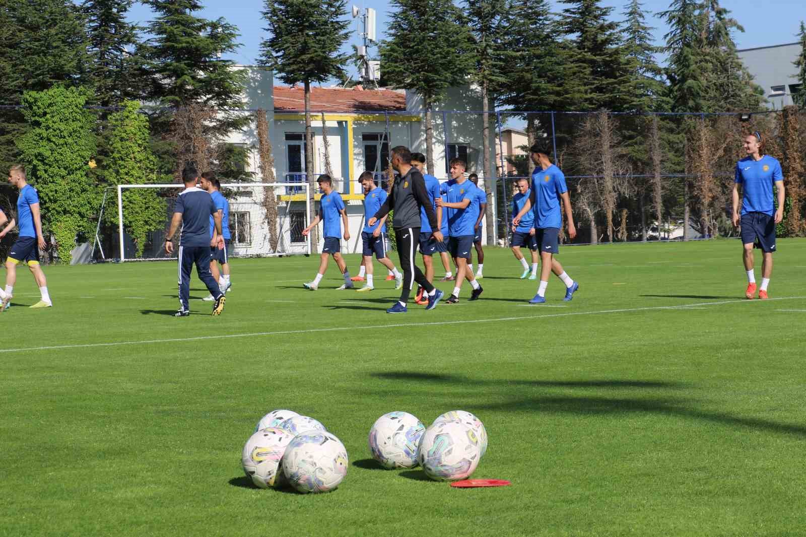 MKE Ankaragücü sezonun son antrenmanını gerçekleştirdi