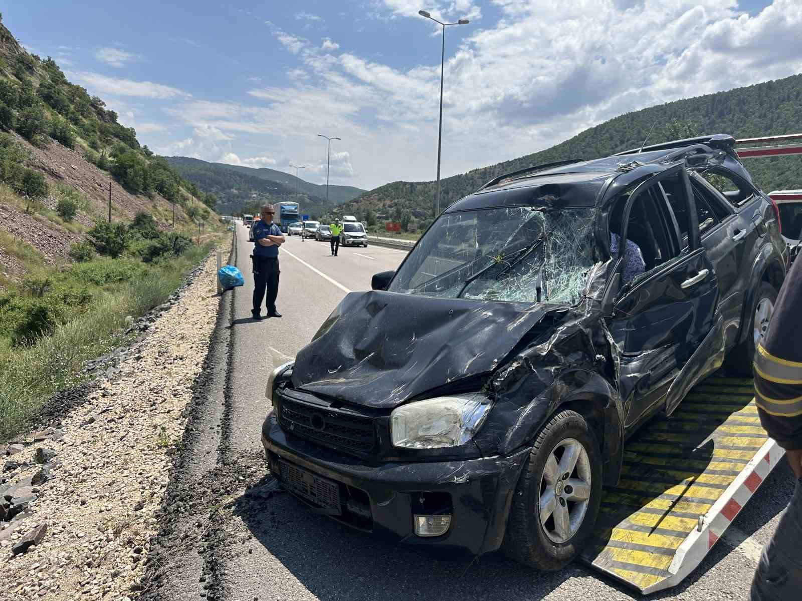 Başkentte trafik kazası: 1 yaralı