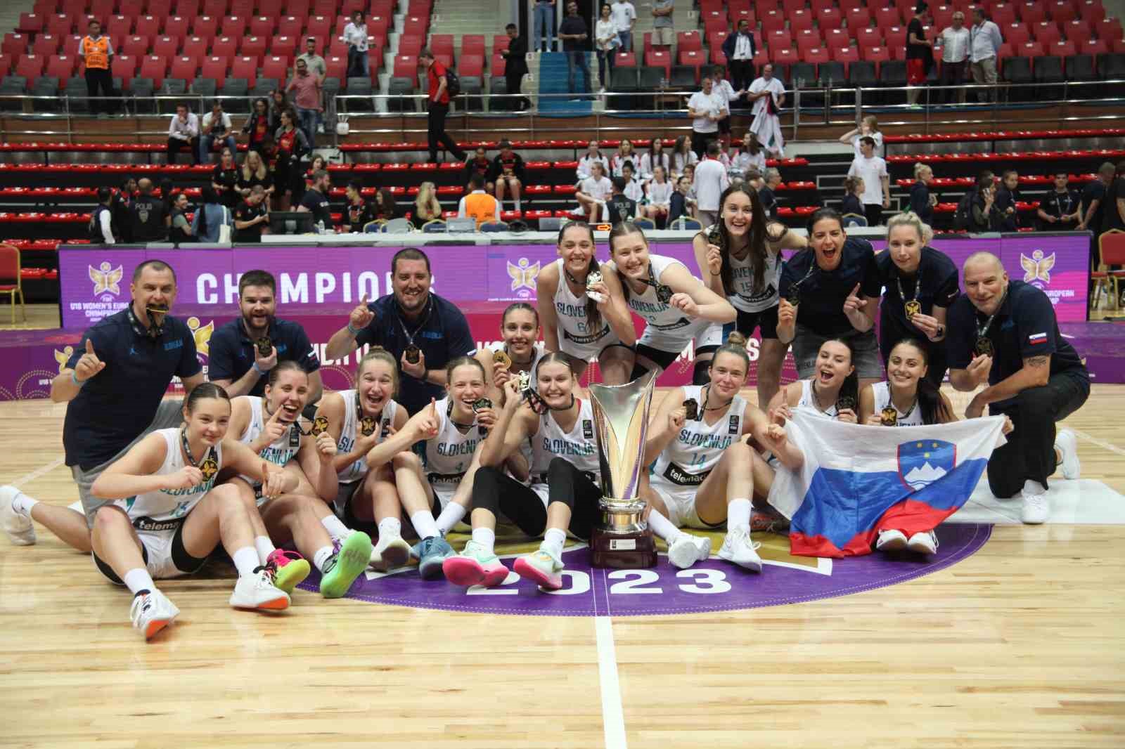 18 Yaş Altı Kız Basketbol Avrupa şampiyonu Slovenya oldu