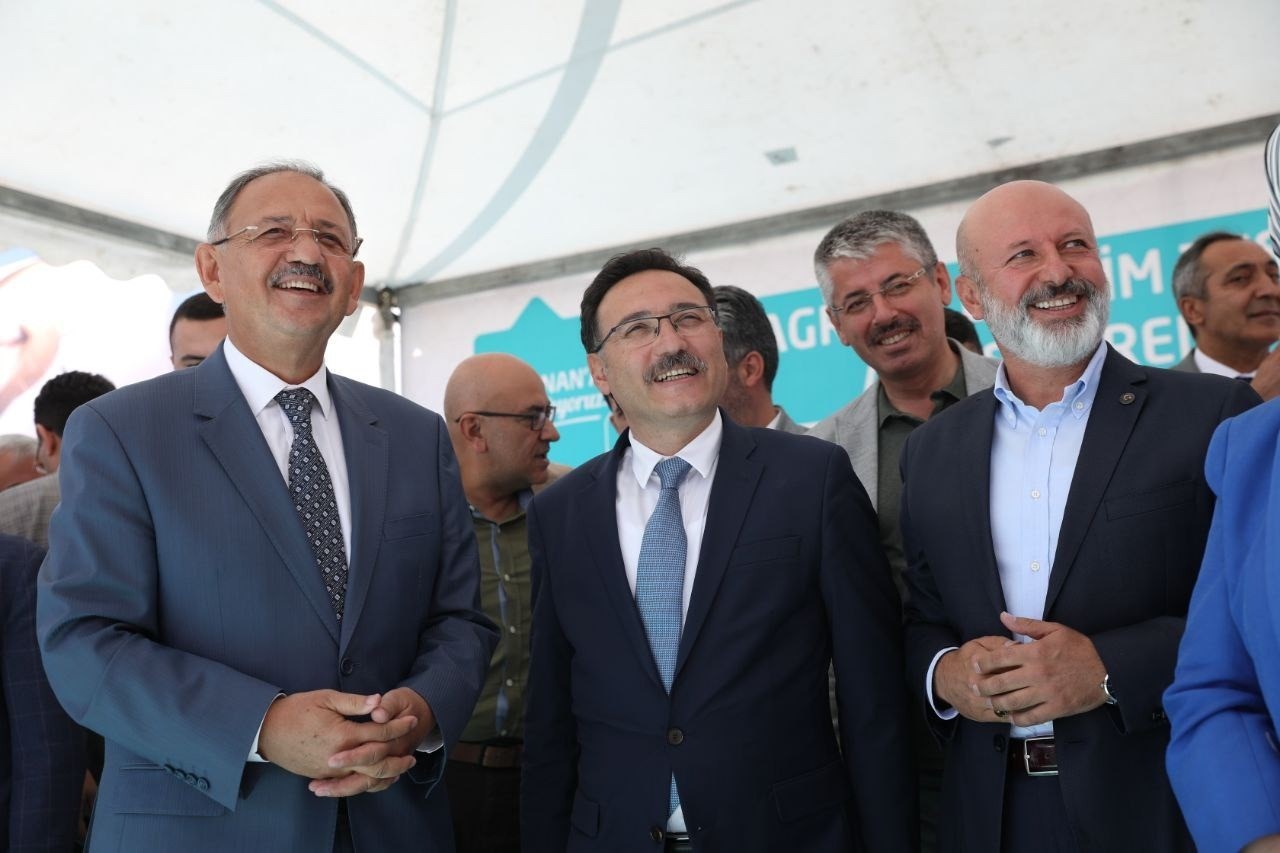 Kayseri’de tek, Türkiye’de sayılı olan konkasör tesisi açıldı