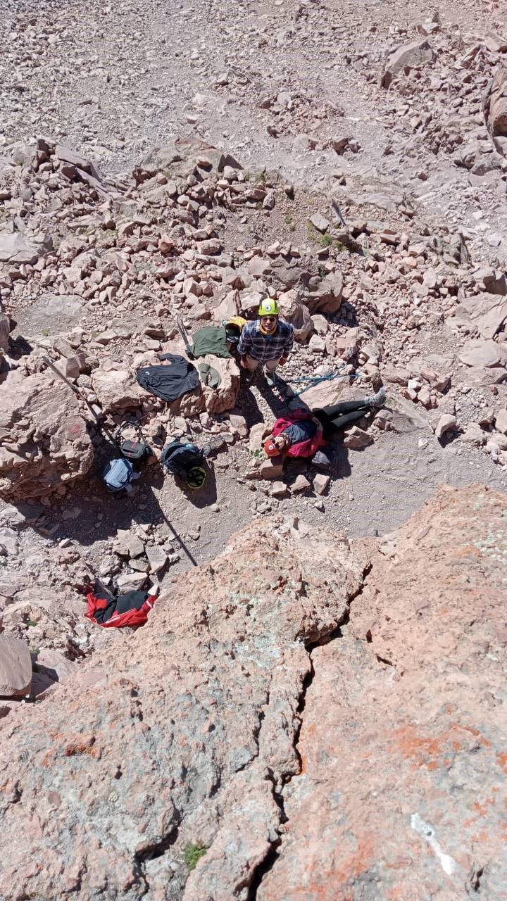 Büyükşehir ile dağcılar, Erciyes’in zirvesinde görsel şölen yaşıyor