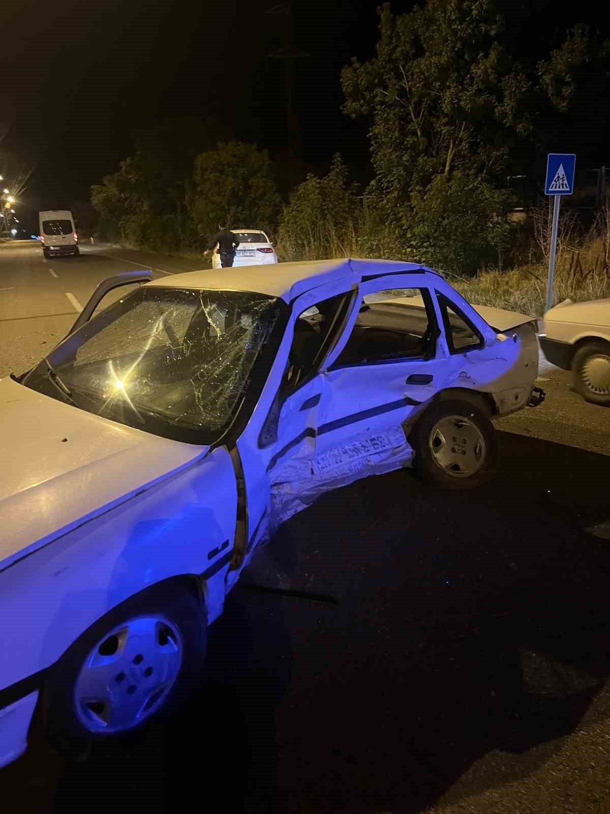 Kırıkkale’de otomobiller çarpıştı: 1 ölü, 2 yaralı