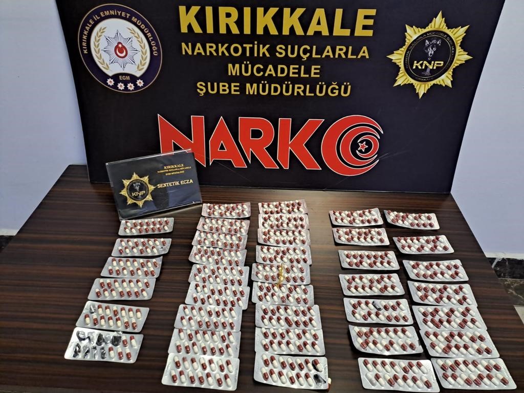 Kırıkkale’de uyuşturucu madde ile yakalanan şahıs tutuklandı