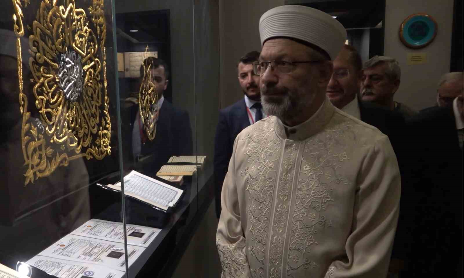 Diyanet İşleri Başkanı Erbaş, Kırıkkale İslami Değerler Külliyesi'nin açılışında konuştu