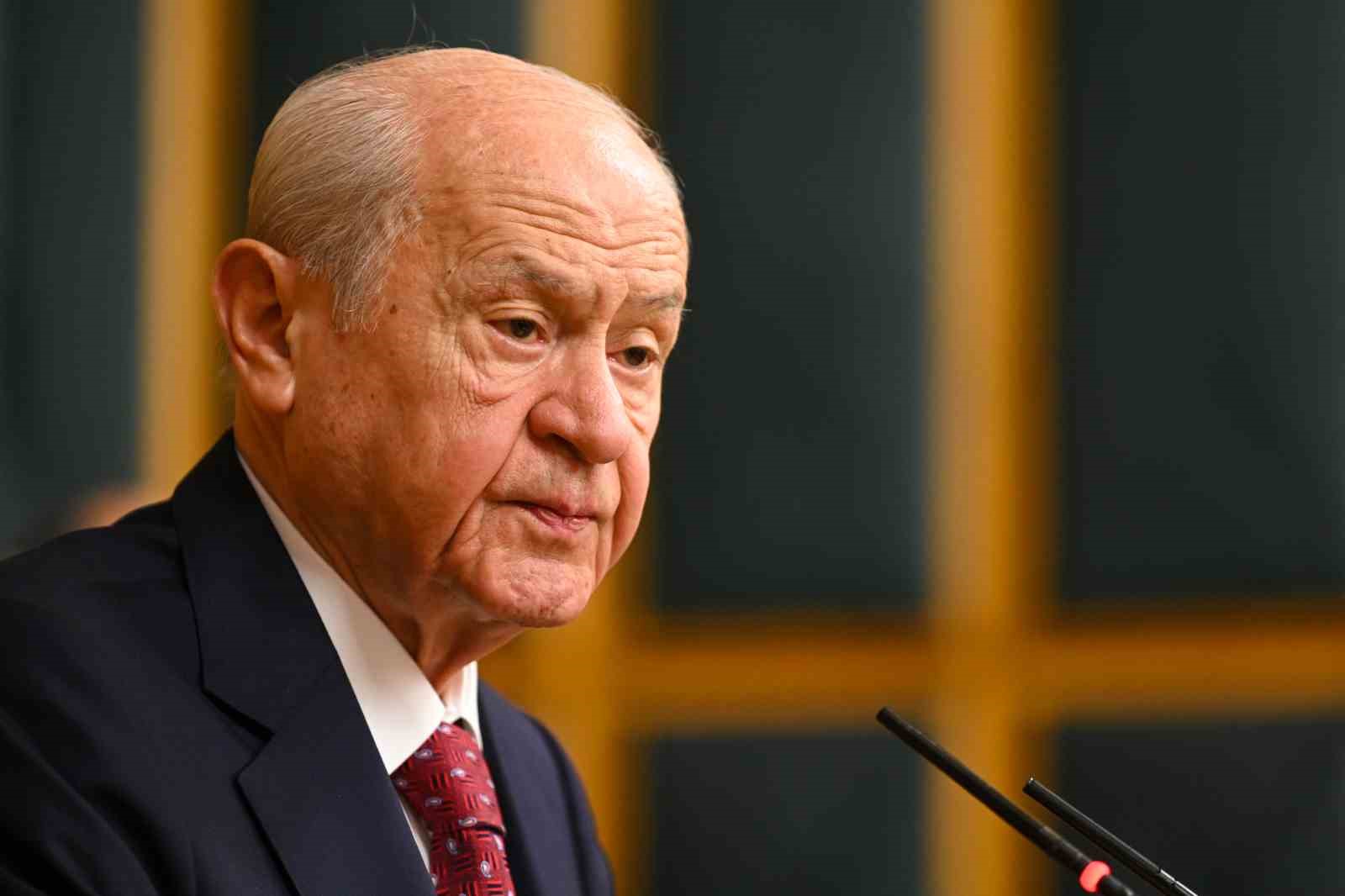 MHP Genel Başkanı Bahçeli: "Üzüldüğümüz husus, Atatürk’ün kurduğu partinin büyük kurultayında teröristlere selam gönderilmesi"