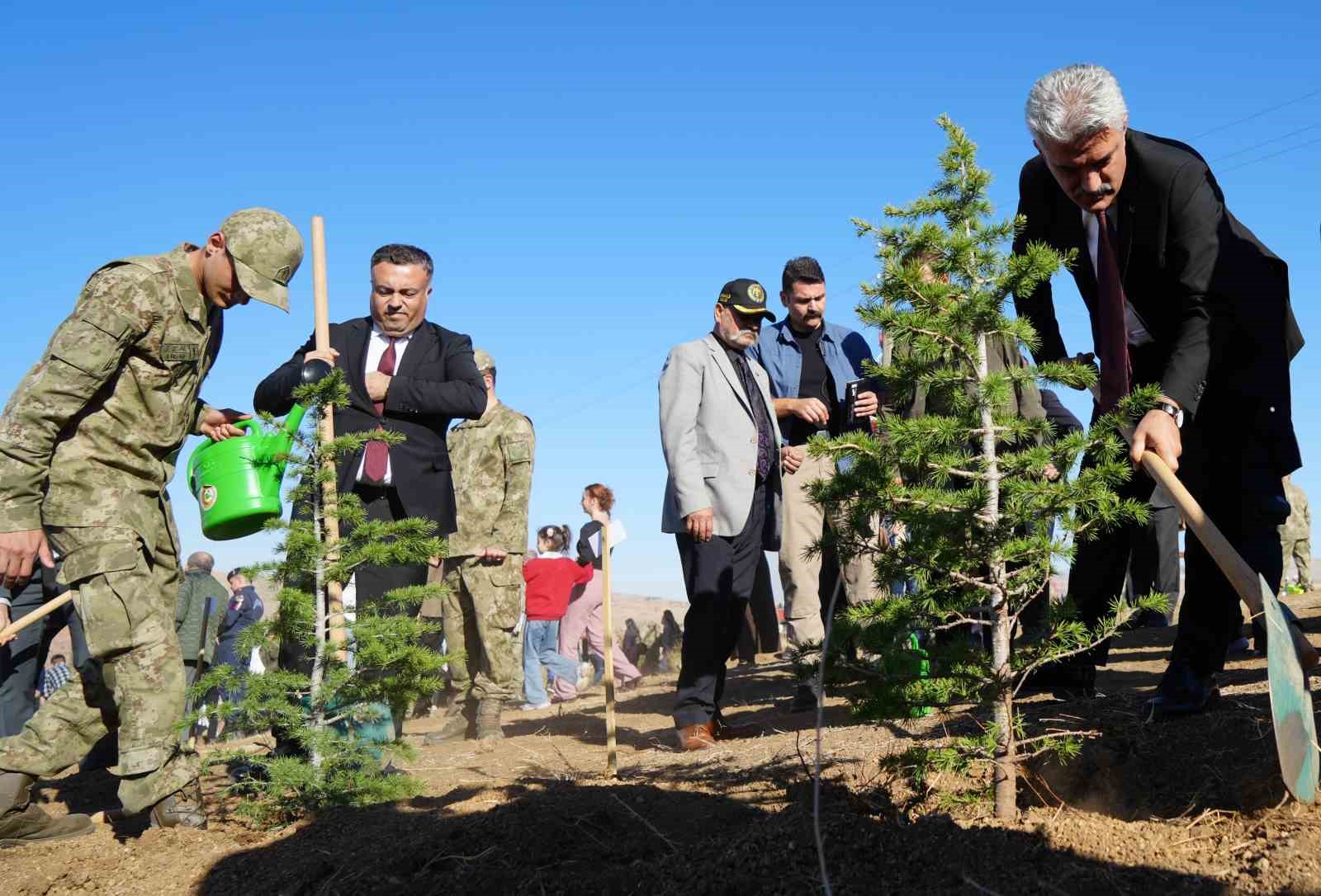 Kırıkkale’de "Türkiye Yüzyılı Mehmetçik Hatıra Ormanı" oluşturuldu