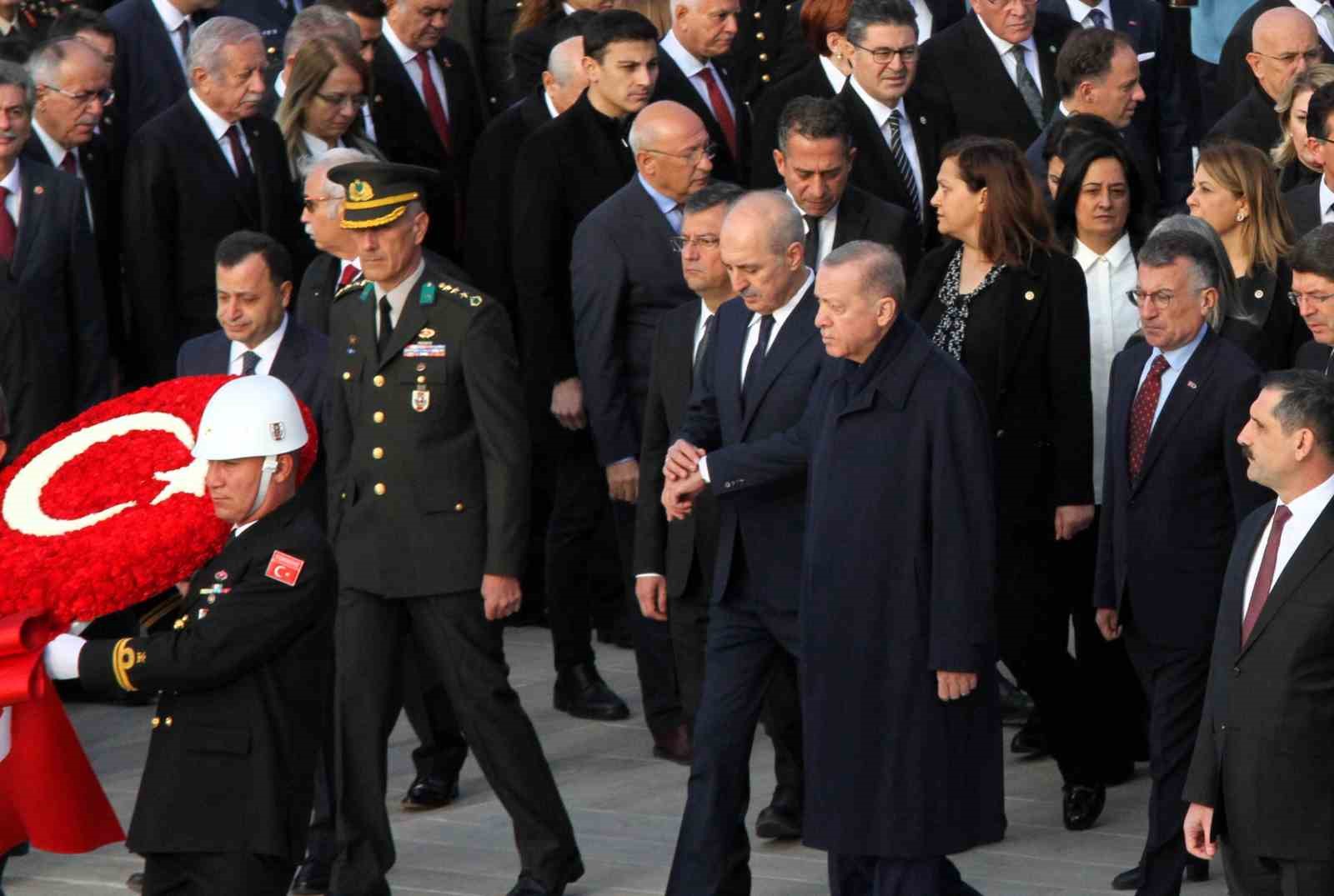 Anıtkabir’de 10 Kasım töreni