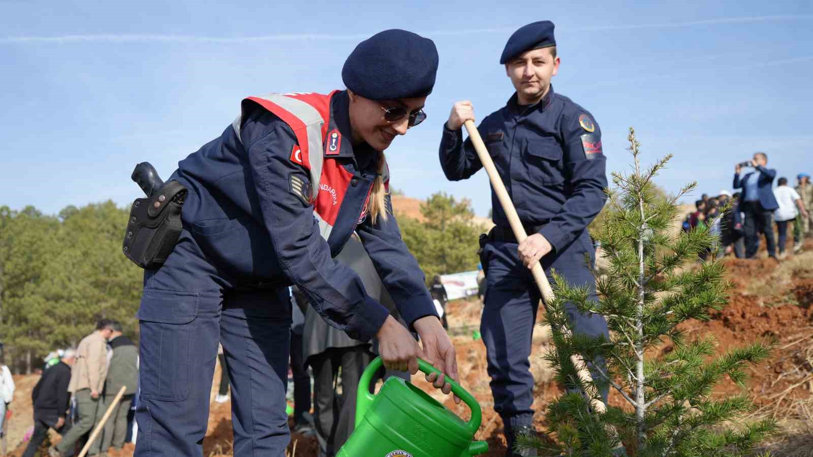 Kırıkkale’de "100. Yıl Cumhuriyet Ormanı" oluşturuldu