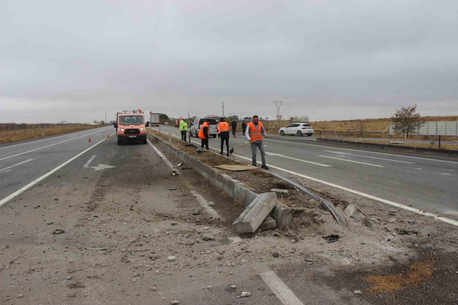 Konya’da otomobil takla attı: 5 yaralı