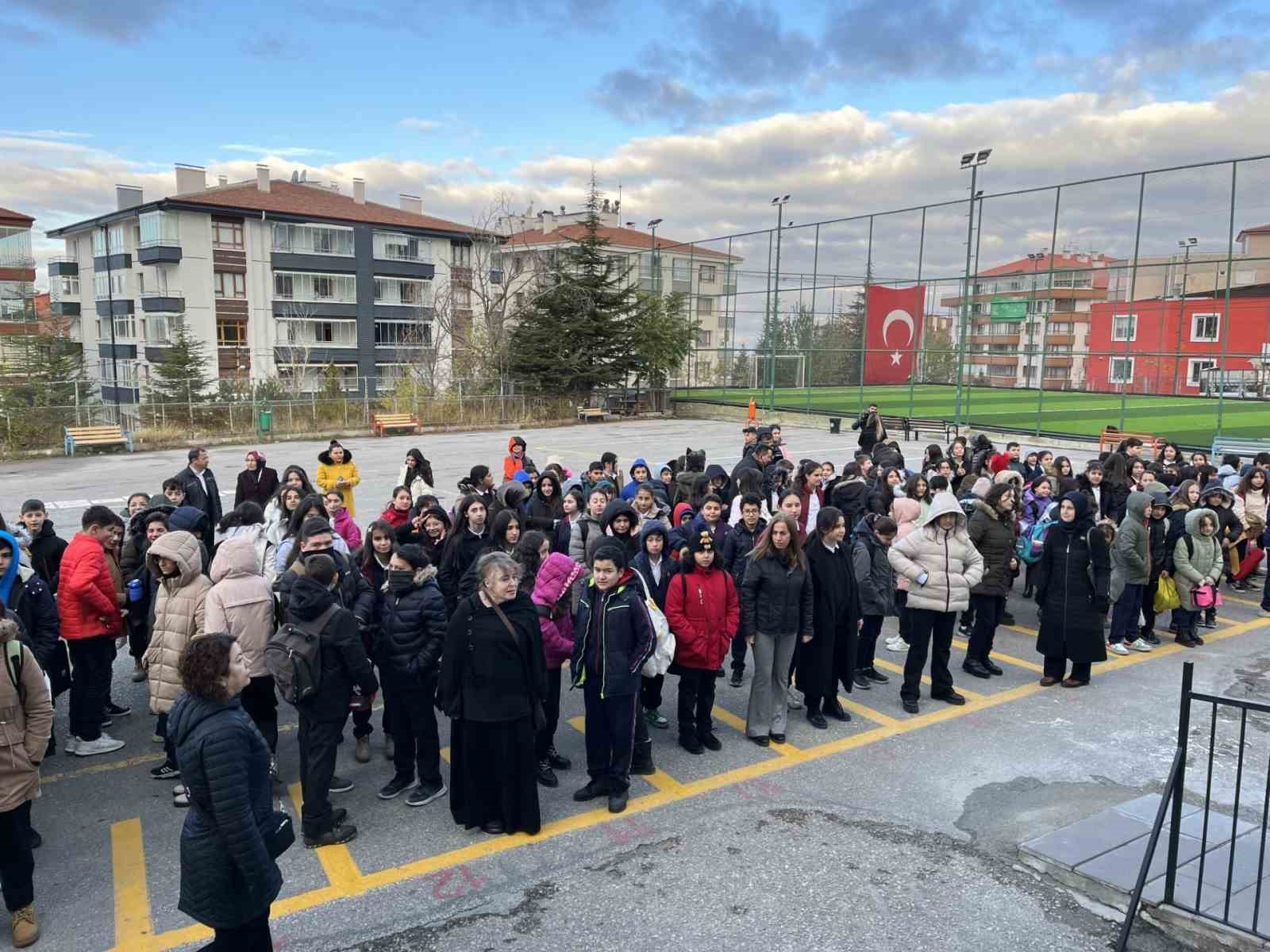 Ara tatil sonrası ilk ders zili çaldı