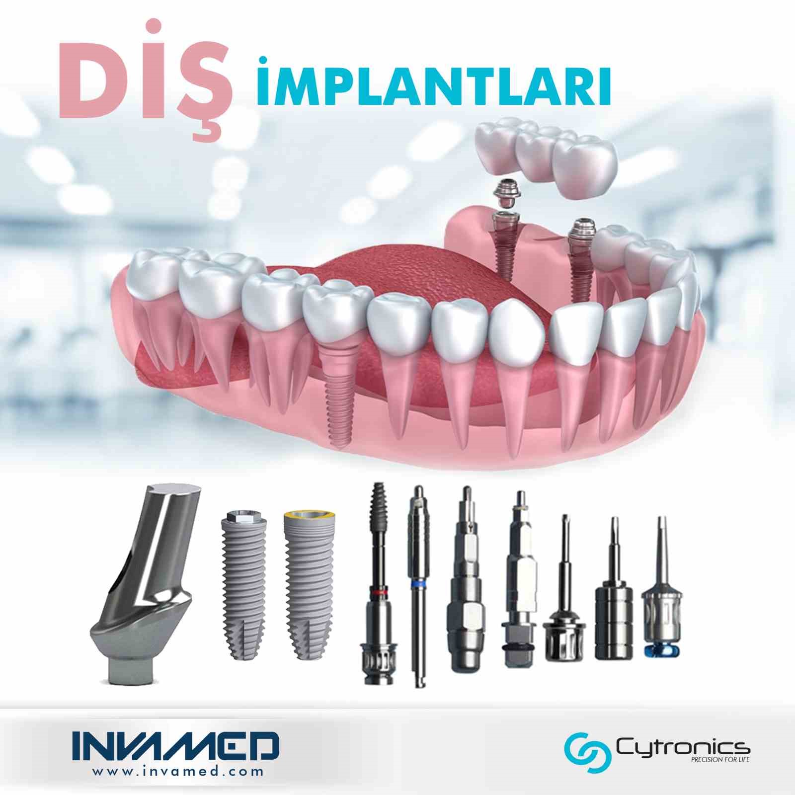 Türkiye’nin dünya çapında tanıttığı yenilik: INVAMED diş implantları