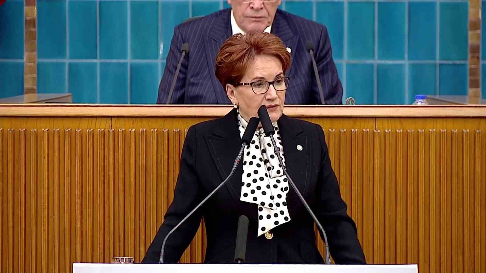 İYİ Parti Genel Başkanı Akşener: "Özgür Özel randevu istedi, ben de verdim"