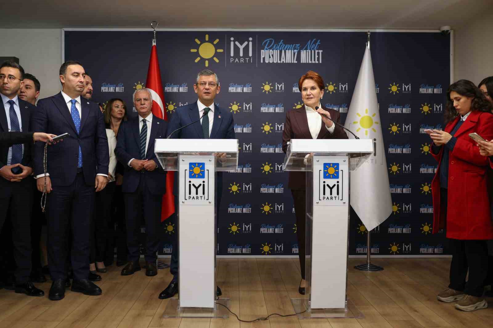 İYİ Parti Genel Başkanı Akşener: “Pazartesi günü biz doğal olarak GİK’i toplayacaktık. Bu soruyu GİK’e soracağız"