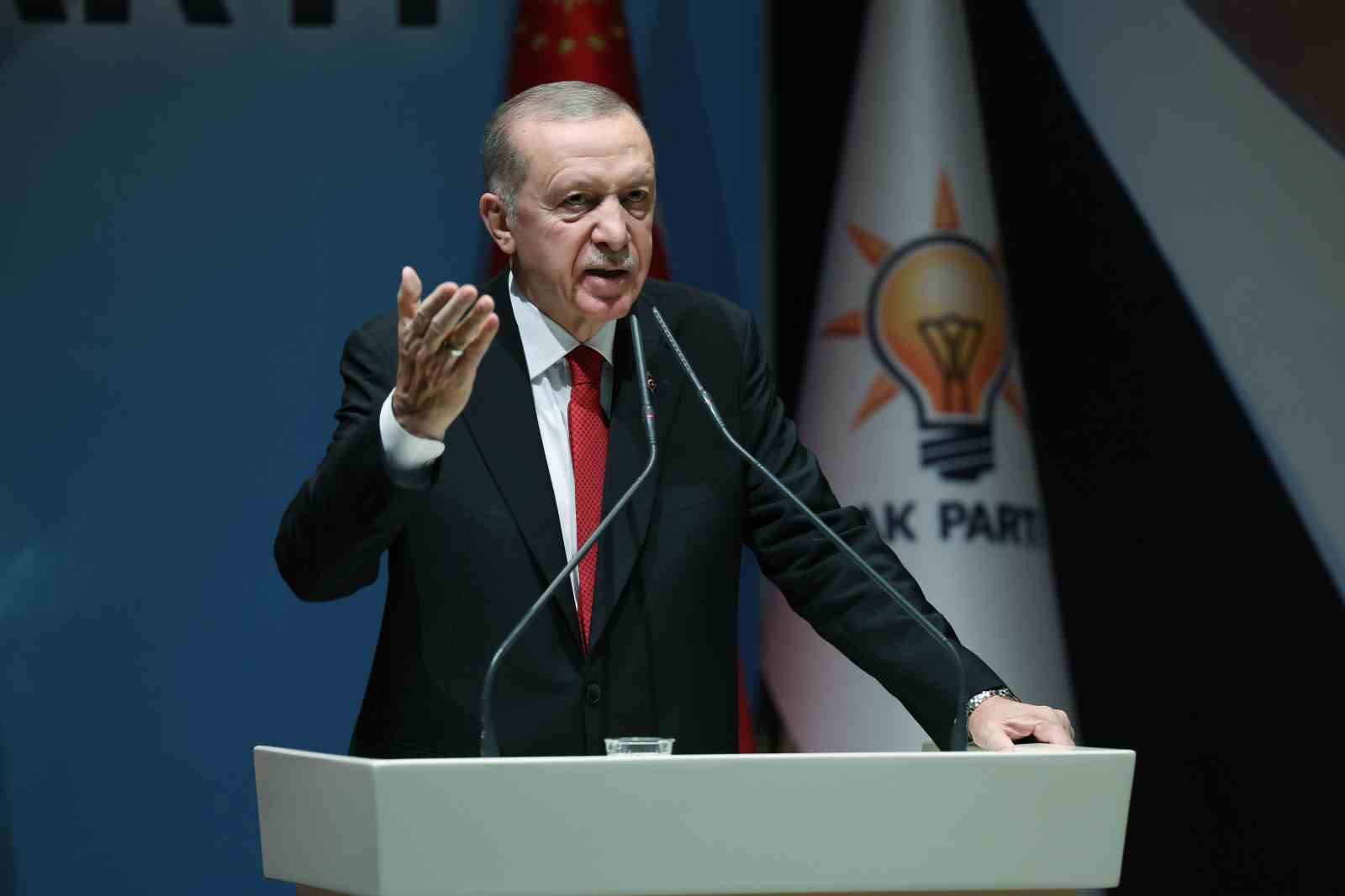 Cumhurbaşkanı Erdoğan: “Gayemiz 5 yıldır hizmetsizlik girdabında boğulan şehirleri gerçek belediyecilik ile tekrar buluşturmaktır”