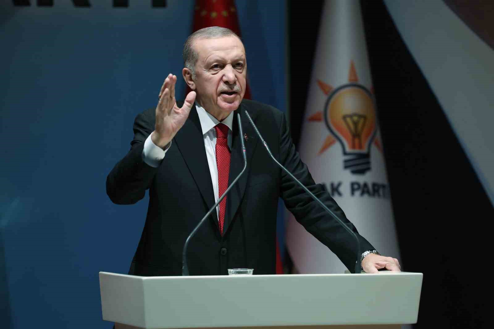 Cumhurbaşkanı Erdoğan: “Gayemiz 5 yıldır hizmetsizlik girdabında boğulan şehirleri gerçek belediyecilik ile tekrar buluşturmaktır”