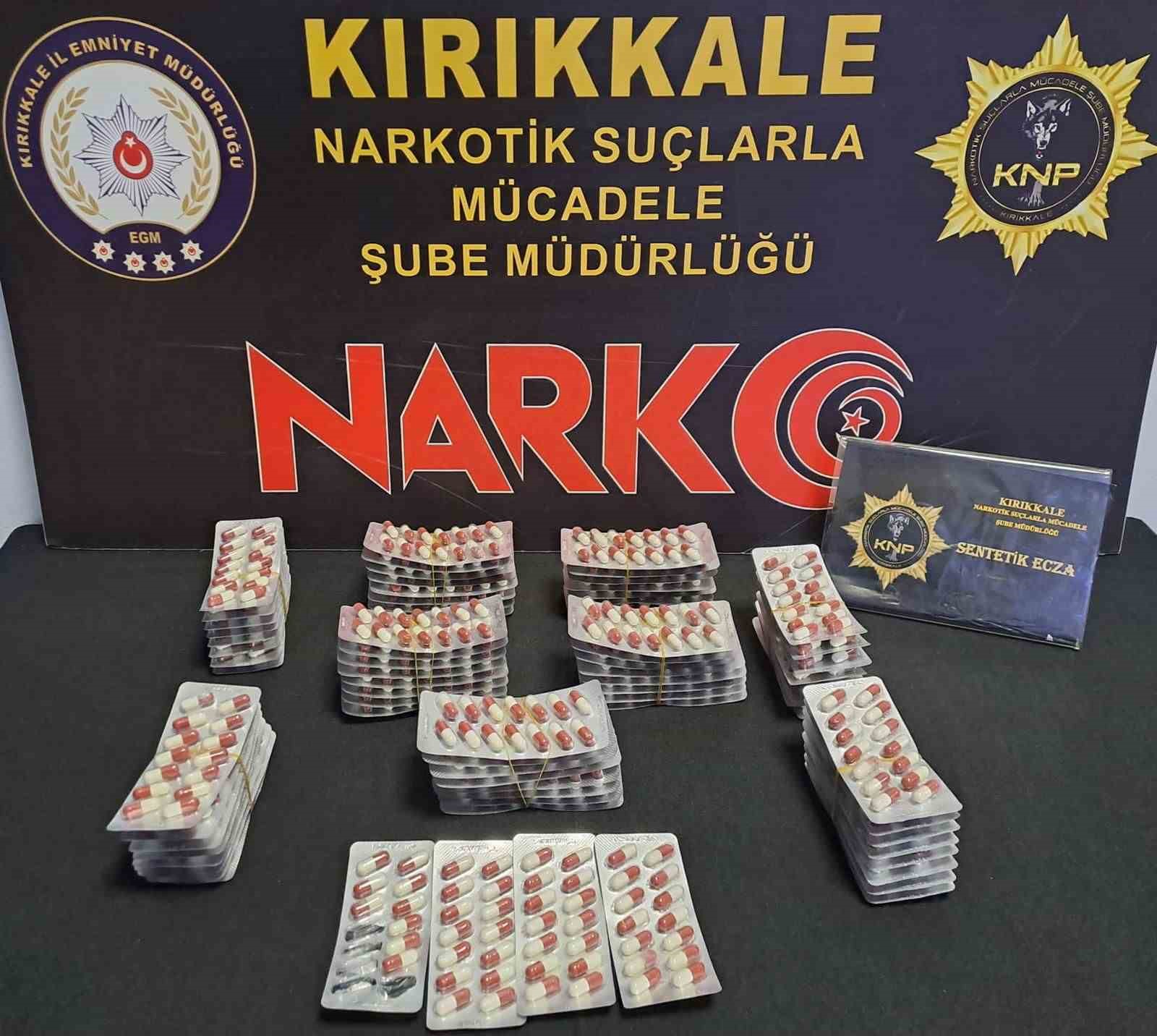 Kırıkkale’de uyuşturucu operasyonu: 2 gözaltı
