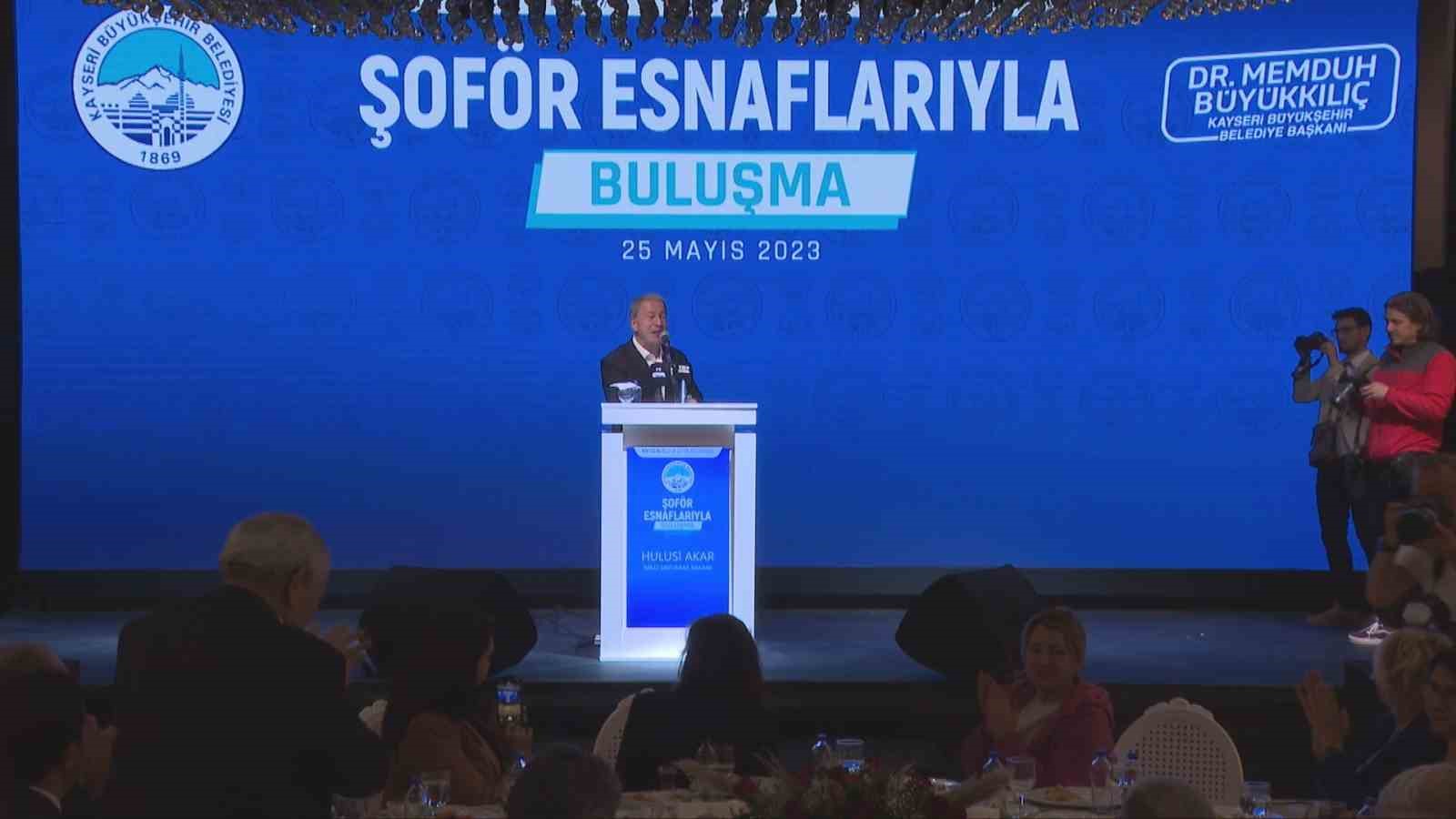 Bakan Akar: “Milletimizin 14 Mayıs’taki milliyetçi tavrını gördükten sonra bir anda çakma milliyetçiler, çakma terörle mücadeleciler ortaya çıktı”