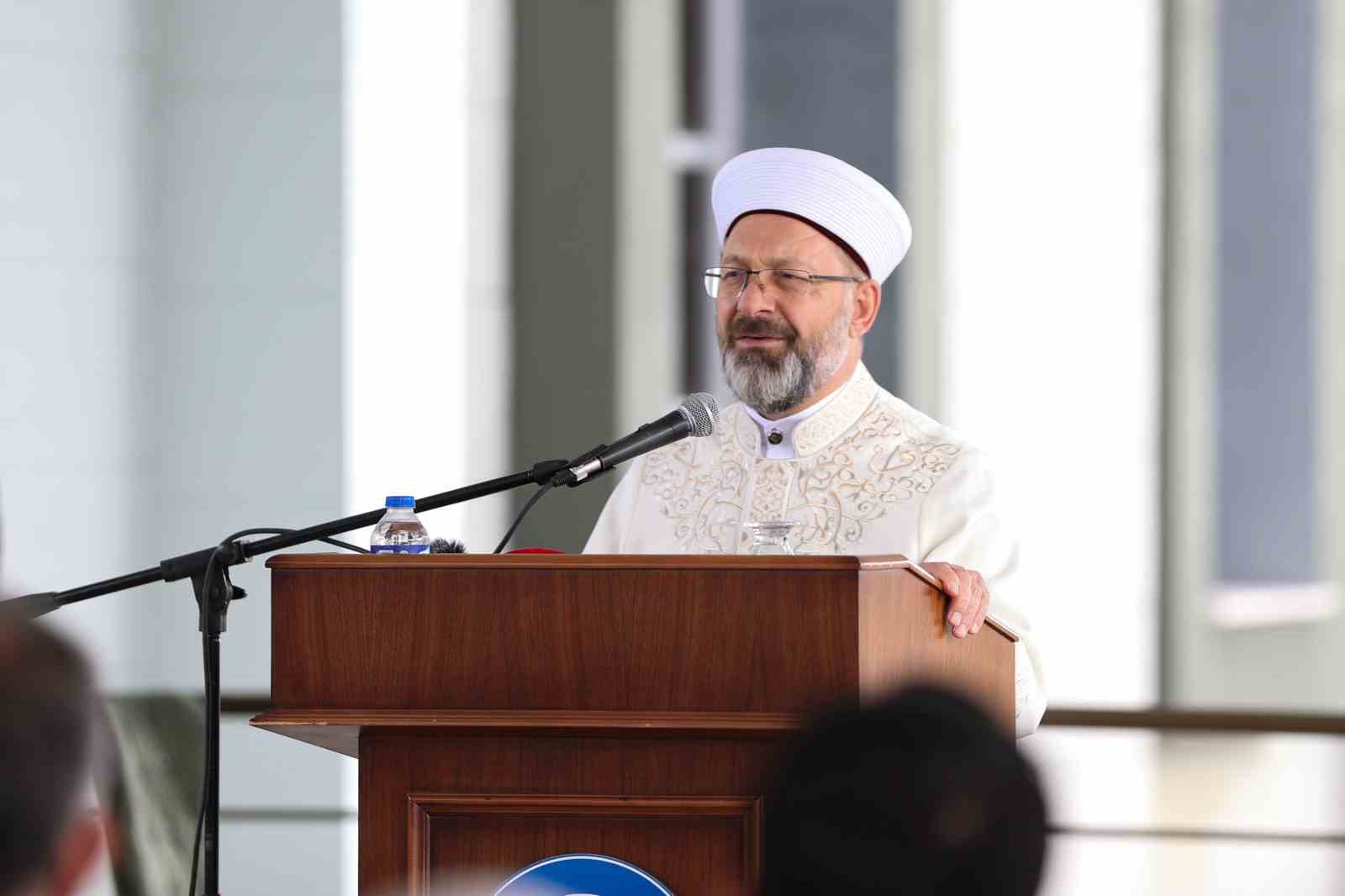 Diyanet İşleri Başkanı Erbaş, Çankırı Karatekin Üniversitesi Uluyazı Kampüs Camii’nin açılışına katıldı