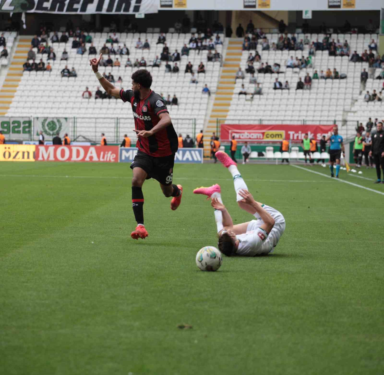 Spor Toto Süper Lig: Konyaspor: 1 - Fatih Karagümrük: 1 (Maç sonucu)