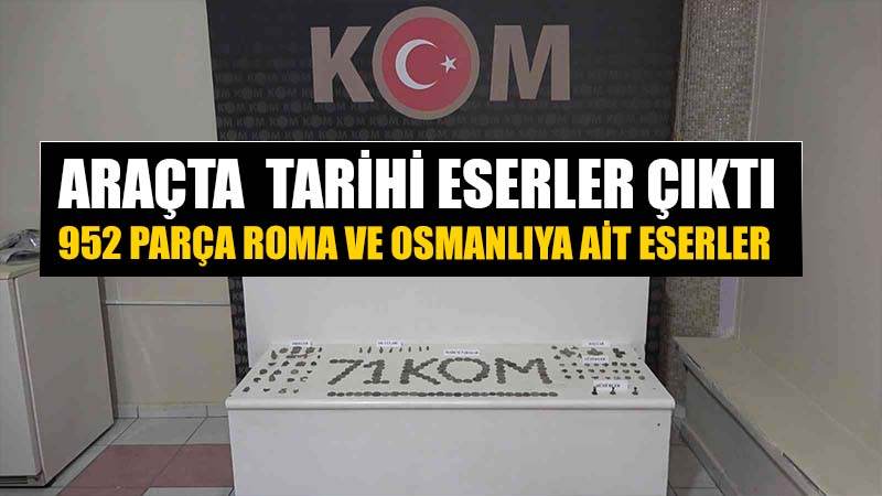 Osmanlı ve Roma dönemlerine ait yüzlerce tarihi eser ele geçirildi: Aralarındaki o mühür dikkat çekti