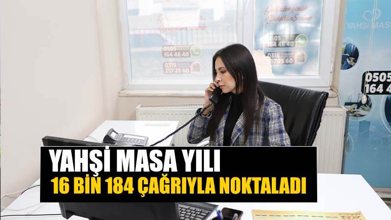 YAHŞİHAN BELEDİYESİ 2022 YILINDA 16 BİN 184 ÇAĞRIYA YANIT VERDİ