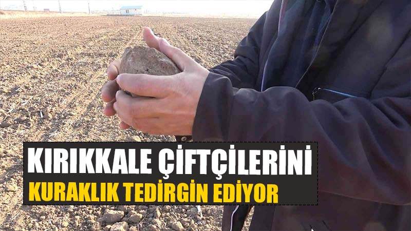 Çiftçiyi tedirgin eden tehlike: Kuraklık toprağı taş gibi yaptı