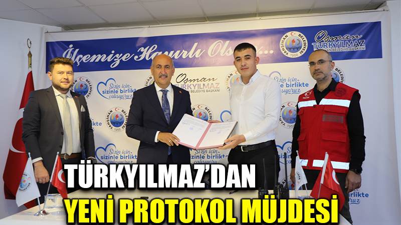 TÜRKYILMAZ’DAN YENİ PROTOKOL MÜJDESİ