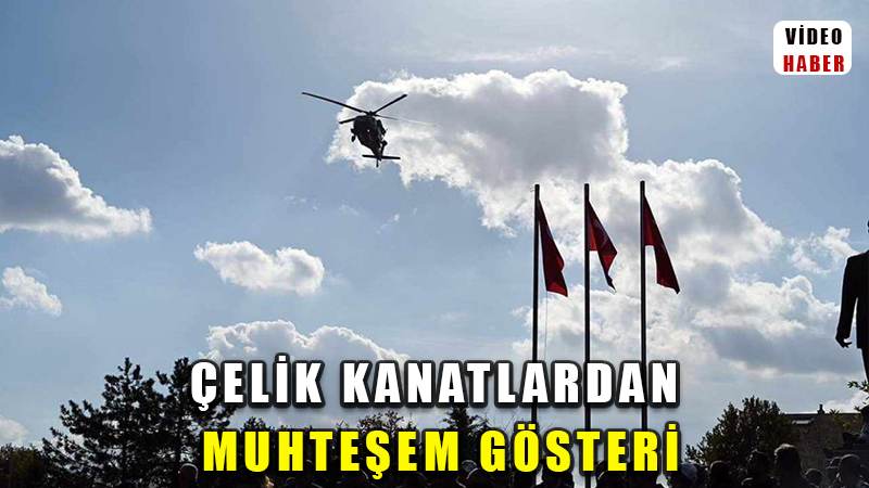 Jandarma Çelik Kanatlar ve Mehteran Takımı Kırıkkale'de gösteri sundu