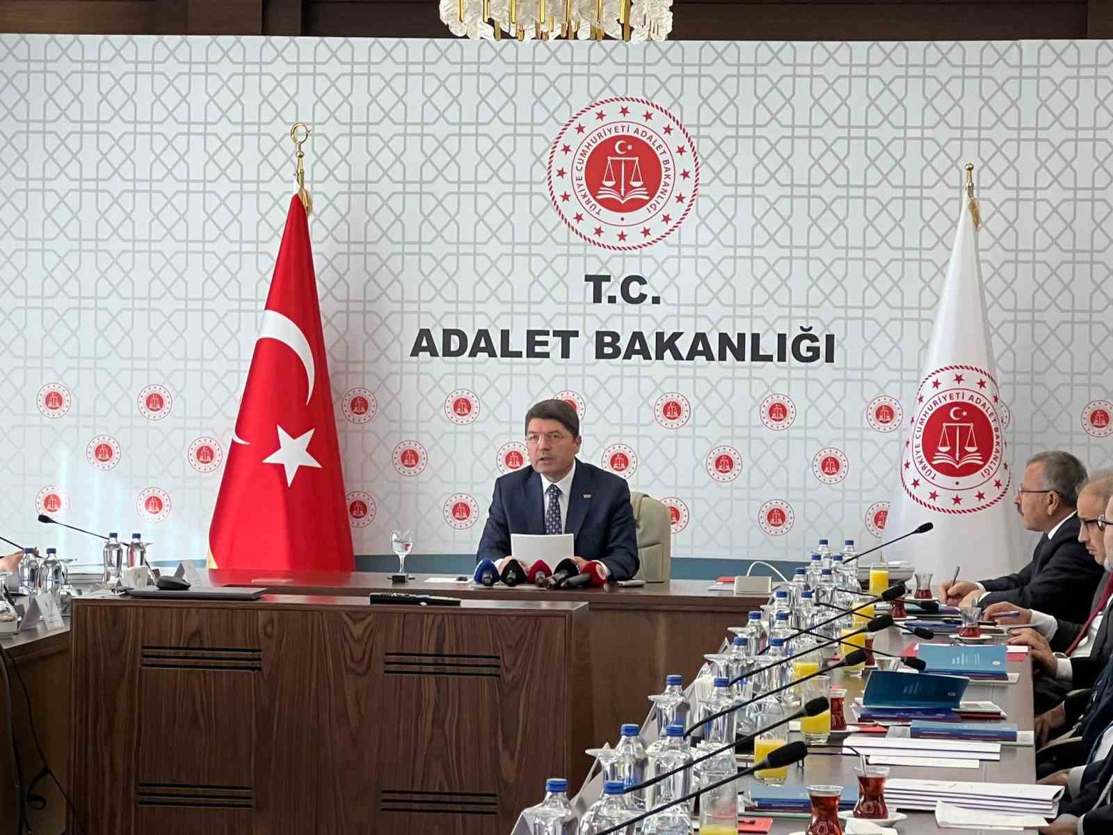 Adalet Bakanı Tunç: “Reform belgelerimiz çerçevesinde bugüne kadar yargı ve insan hakları alanında ciddi mesafeler kat ettik"