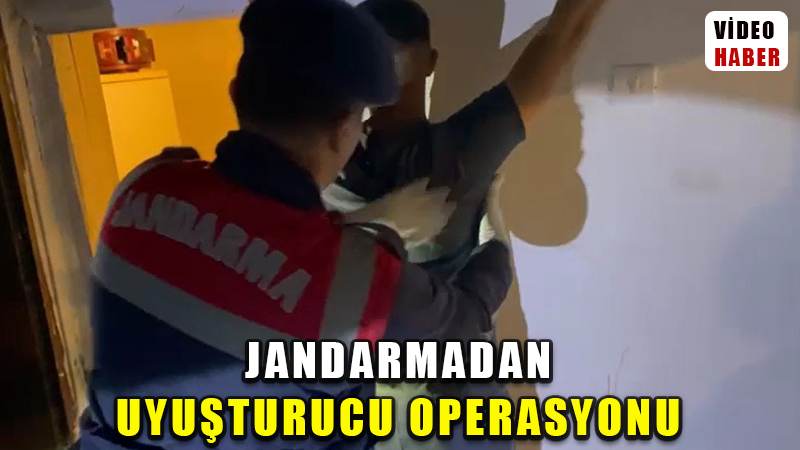 Jandarmadan uyuşturucu operasyonu: 2 gözaltı