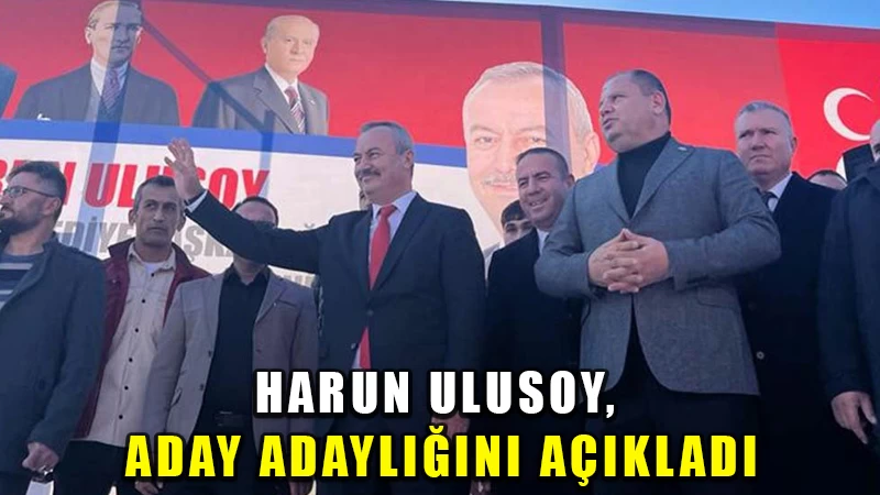 Harun Ulusoy, MHP’den aday adaylığını açıkladı