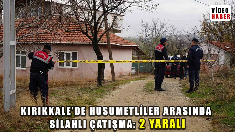 Husumetliler arasında silahlı çatışma: 2 yaralı