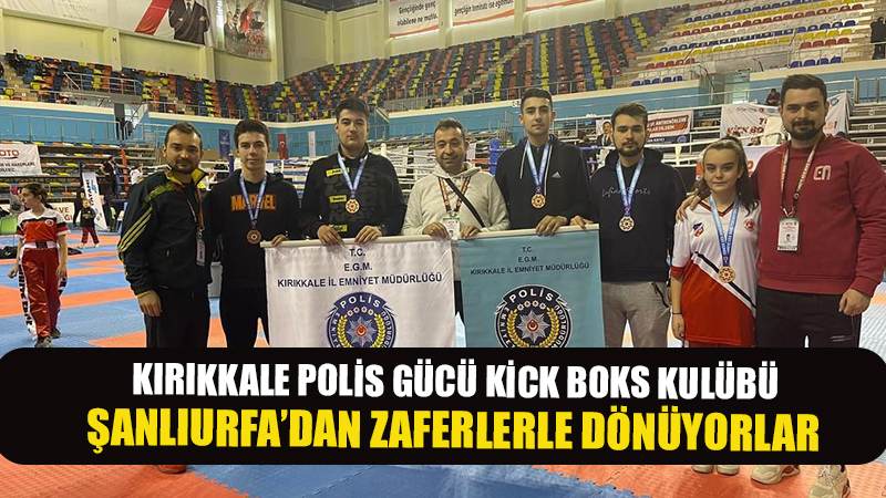 Kırıkkale polis gücü kulübü yine zaferlerle döndü