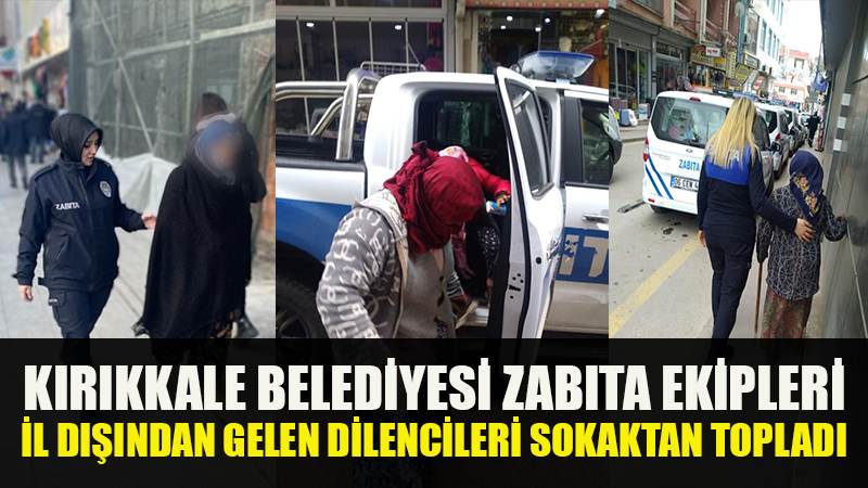 Zabıta Ekiplerinden Dilencilere Denetim