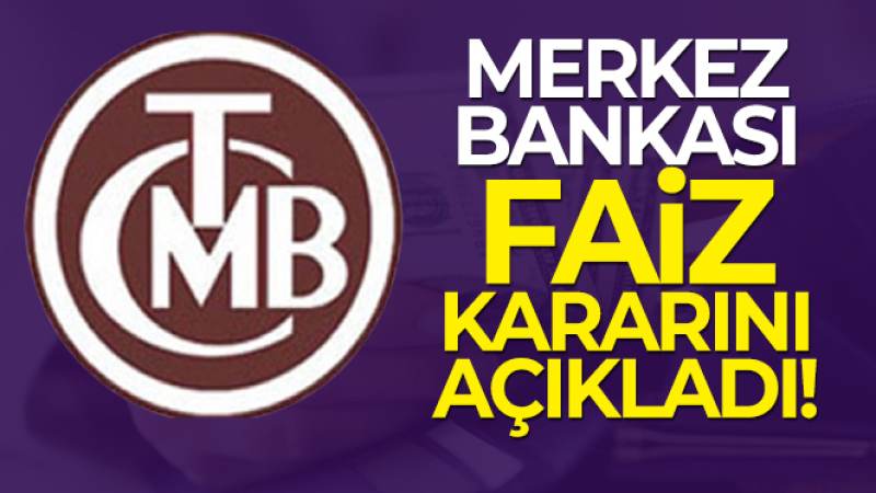 Merkez Bankası faizi değiştirmedi, yüzde 8,5 düzeyinde sabit tuttu