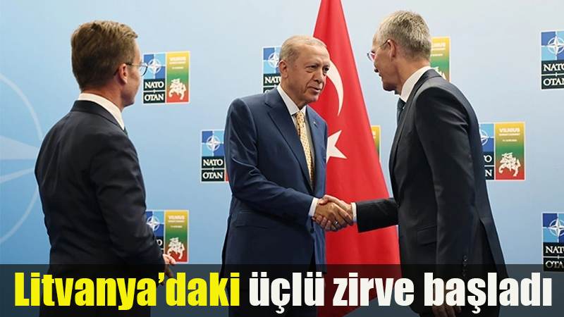 Litvanya’daki üçlü zirve başladı