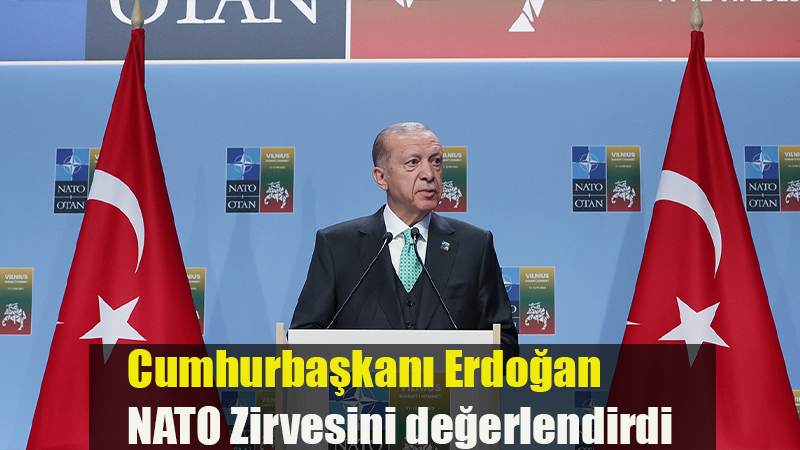 Cumhurbaşkanı Erdoğan NATO Zirvesini değerlendirdi