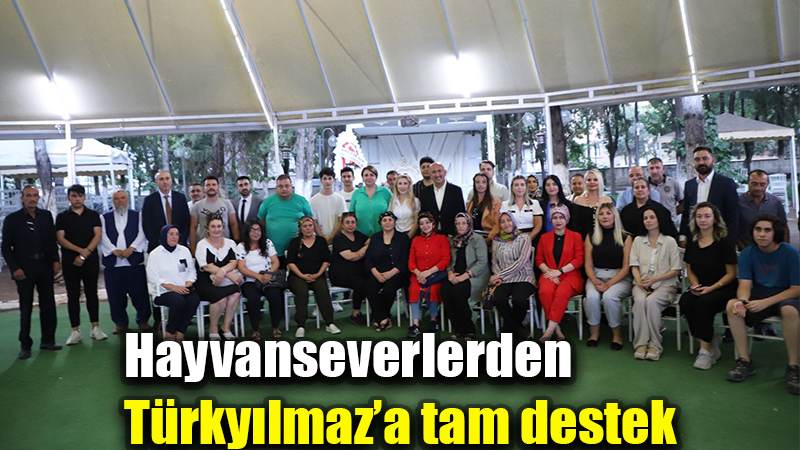 Hayvanseverlerden Türkyılmaz’a tam destek